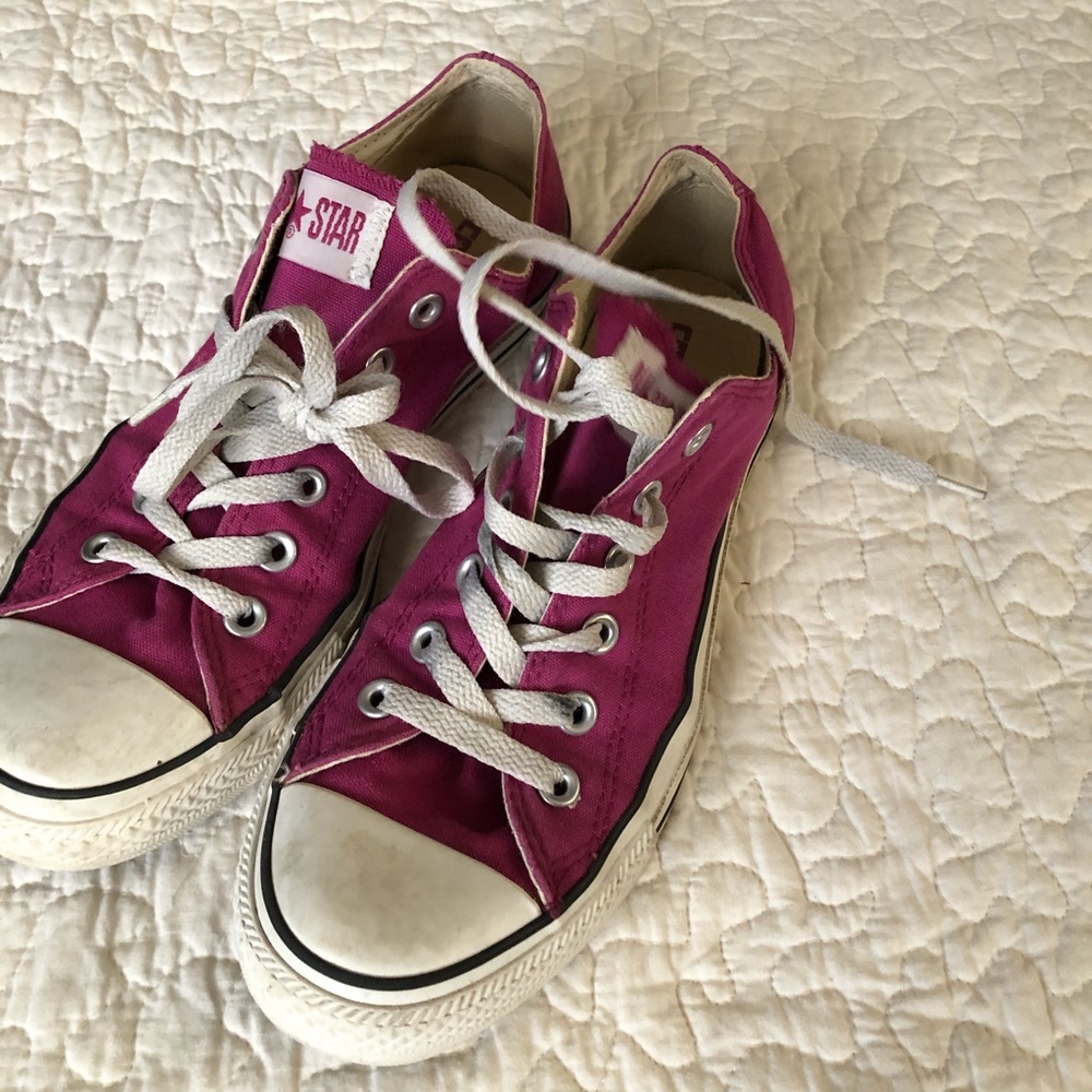 Purple converse